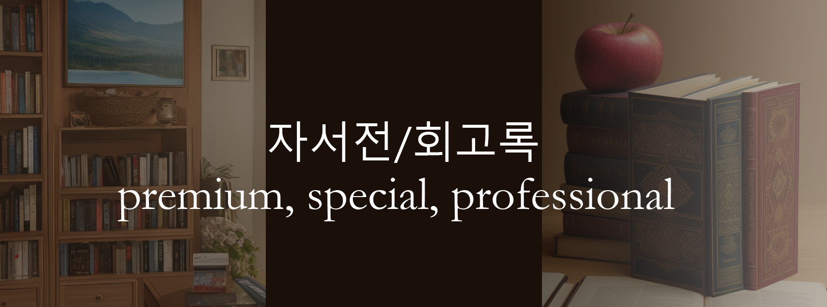 자서전/회고록 서비스